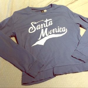 Santa Monica Graphic Sweatshirt - Blue